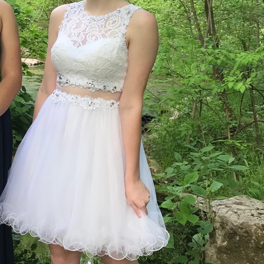 Short White Prom Dress
